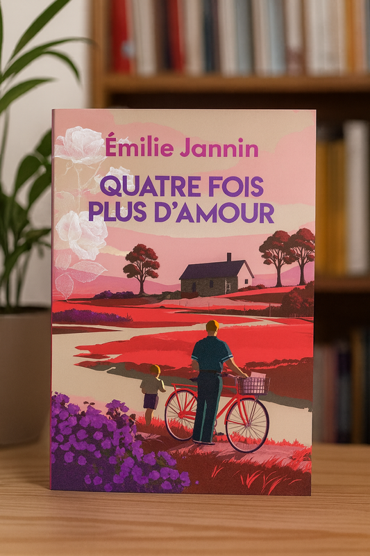 Roman broché "Quatre fois plus d'amour"
